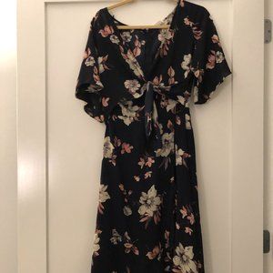 midi floral dress